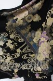 画像3: Qutie Frash / ちりめん着物袖チュニック  ブラック O-25-11-15-026-QU-JA-OW-OS (3)