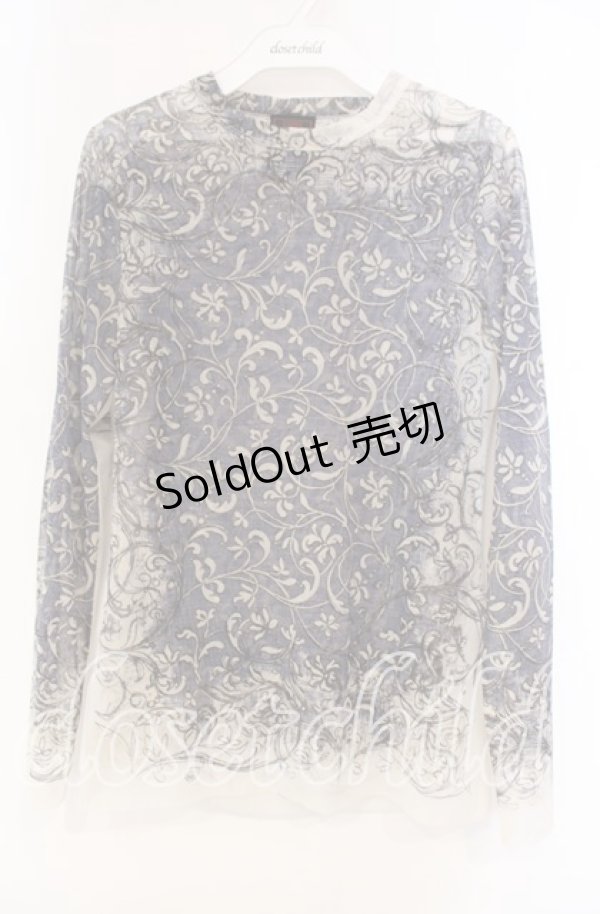 画像1: Jean Paul GAULTIER / 総柄パワーネットトップス 40 アイボリー O-25-11-15-043-GO-TO-IG-OS (1)