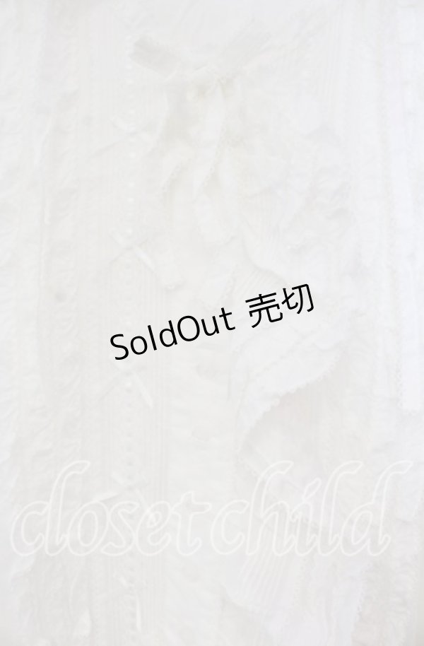 画像2: PINK HOUSE / うさぎの耳フード付きベストブラウス【お直しあり】  シロ O-25-11-15-055-LO-TO-IG-OS (2)