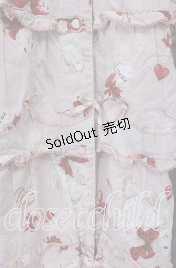 画像3: PINK HOUSE / ツインラビットワンピース【お直しあり】  ピンク O-25-11-15-056-LO-OP-IG-OS (3)