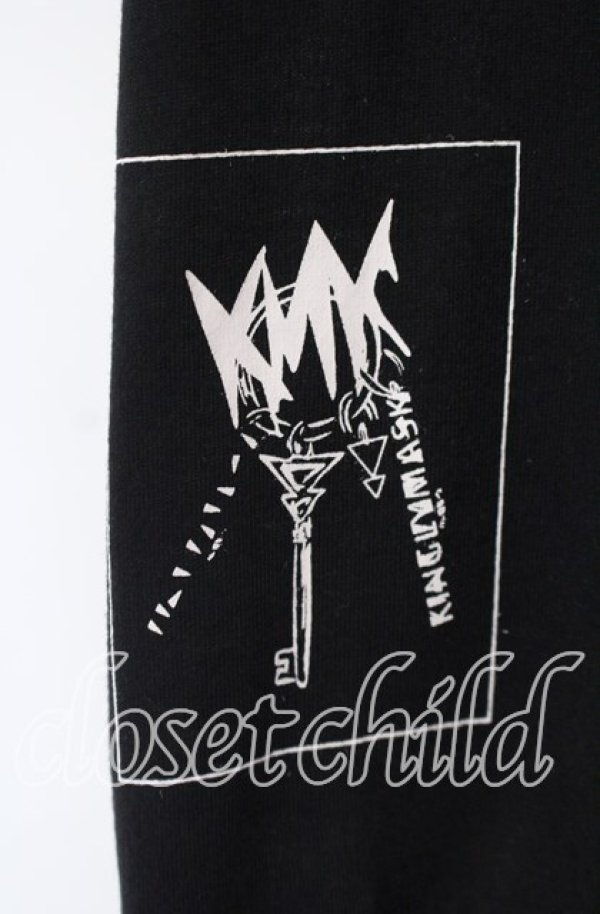 画像3: KMK / ビックシルエットカットブルゾン  ブラック×ブルー O-25-11-15-060-PU-TO-IG-ZT036 (3)