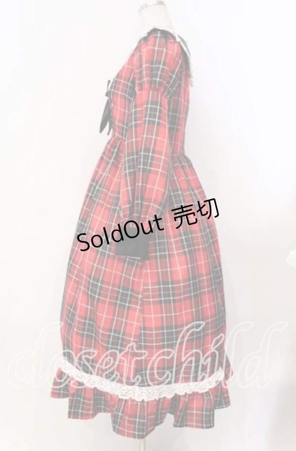 画像3: Eri Aino's Collaboration / TTAINベロアリボンOP シャーロットの水曜日 ワンピース Ｓ アカ O-25-11-15-008-LO-OP-IG-OS (3)