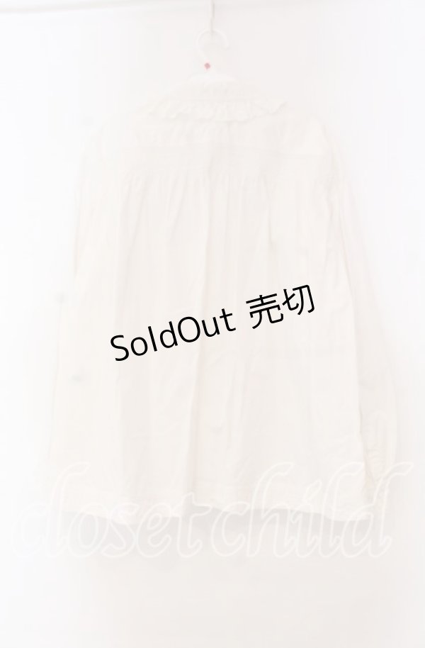 画像3: PINK HOUSE / コットンレース配色ブラウス  シロ」 O-25-11-15-083-LO-BL-IG-OS (3)