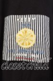 画像4: KETTY / レモン刺繍Tシャツ  クロ O-25-11-15-087-EL-TO-IG-OS (4)