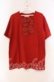 画像1: pa.se.ri. / ドットリボンTシャツ  アカ O-25-11-15-089-LO-TO-IG-OS (1)