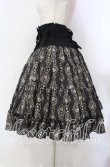 画像3: Innocent World / バラと小鳥のストライプスカート Ｍ クロ O-25-11-15-011-IW-SK-IG-OS (3)