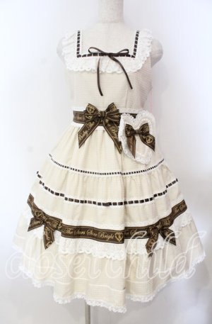 画像: BABY,THE STARS SHINE BRIGHT / Waffle Cottonティアードジャンパースカート  キナリ O-25-11-15-014-BA-OP-OW-OS