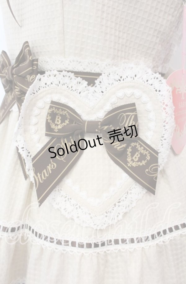 画像3: BABY,THE STARS SHINE BRIGHT / Waffle Cottonティアードジャンパースカート  キナリ O-25-11-15-014-BA-OP-OW-OS (3)