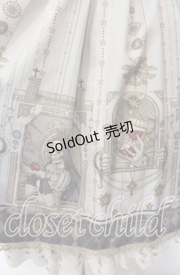 画像3: Miss Point / Witcher Notes ジャンパースカート XS グレー O-25-11-15-015-LO-OP-IG-OS (3)