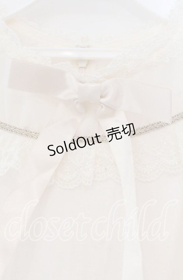 画像2: Angelic Pretty / エンジェルシフォン切替カットソー  アイボリー O-25-11-15-021-AP-TO-OW-OS (2)