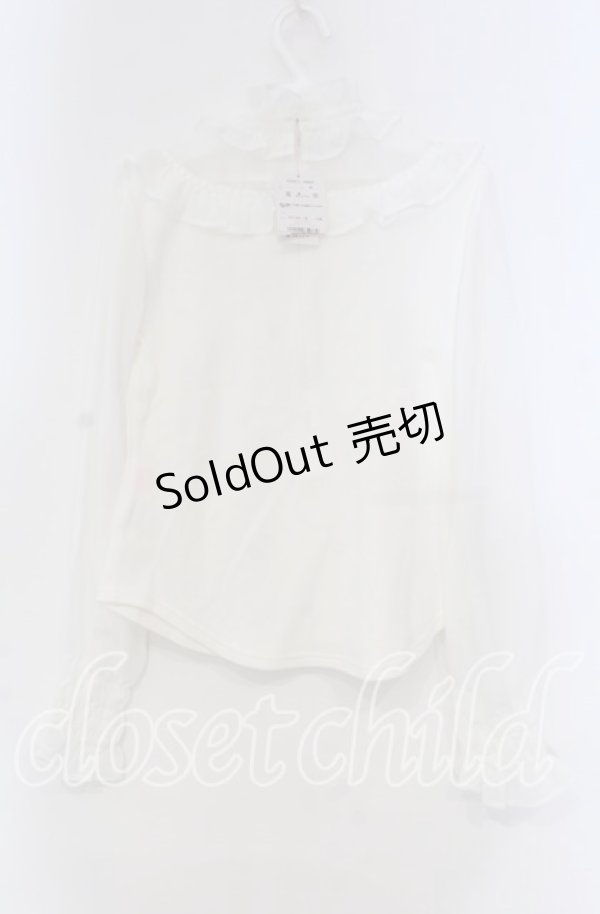 画像3: Angelic Pretty / Dreamy Crossカットソー  シロ O-25-11-15-022-AP-TO-OW-OS (3)