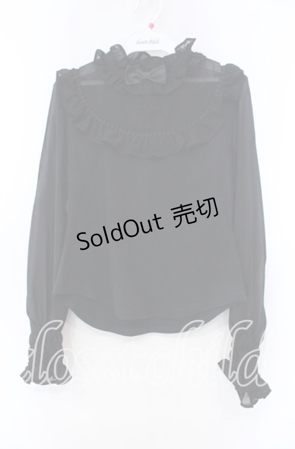 画像1: Angelic Pretty / Dreamy Crossカットソー  クロ O-25-11-15-023-AP-TO-OW-OS (1)