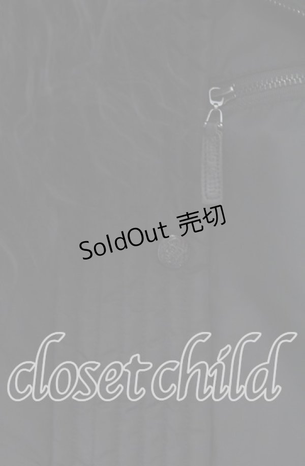 画像2: Qutie Frash / ミリタリーブルゾン  ブラック O-25-11-15-024-QU-JA-OW-C028 (2)