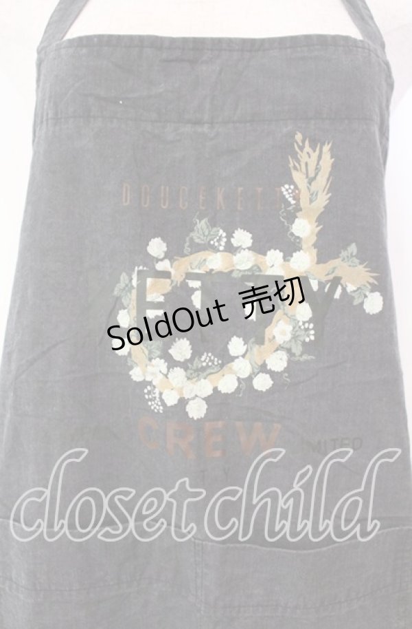 画像2: 【SALE】KETTY / パッチワークエプロン  グレー O-25-11-17-004-EL-OP-IG-ZT447 (2)