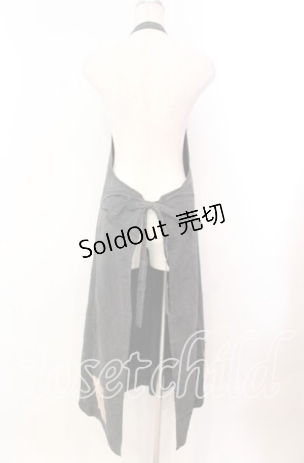 画像3: 【SALE】KETTY / パッチワークエプロン  グレー O-25-11-17-004-EL-OP-IG-ZT447 (3)