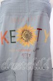 画像2: KETTY / ひまわりプリントエプロン  ブルー O-25-11-17-005-EL-OP-IG-ZT447 (2)