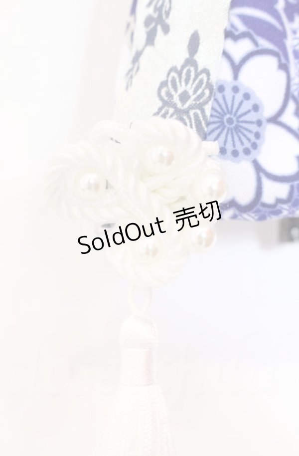 Qutie Frash / 花魁帯コルセット ブルー O-25-11-17-1005-QU-TO-OW