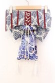 画像4: Qutie Frash / 花魁帯コルセット  ブルー O-25-11-17-1005-QU-TO-OW-OS (4)
