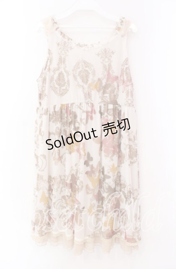 画像4: axes femme / リバイバルチュニック  アイボリー O-25-11-17-065-AX-OP-IG-OS (4)