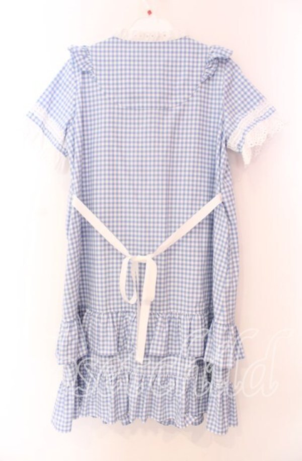 画像3: MILK / Poupeeワンピース  サックスギンガム O-25-11-17-071-ML-OP-OW-ZT320 (3)