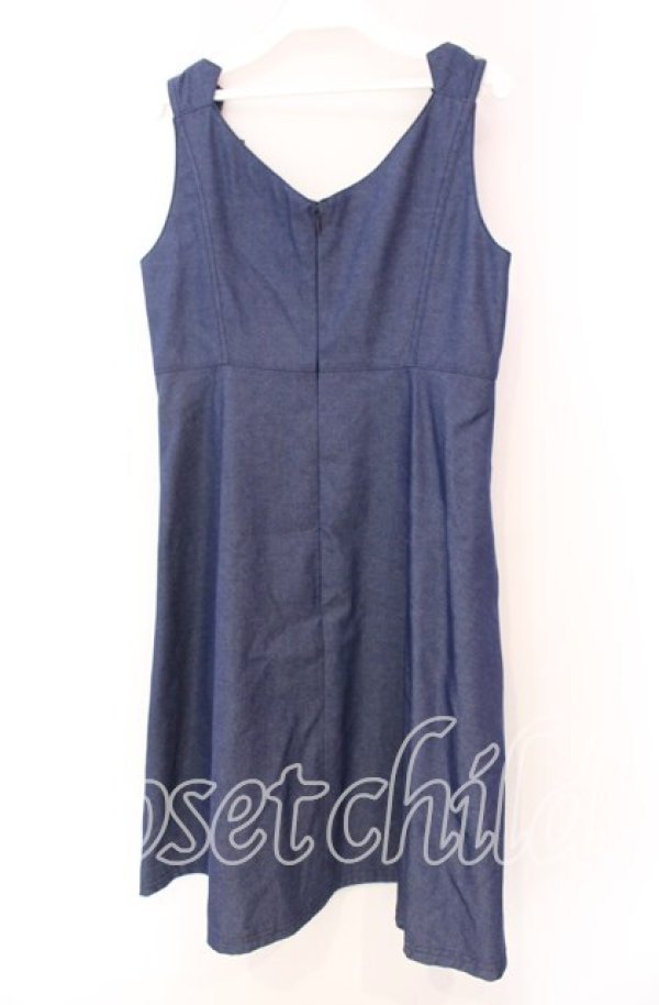 画像3: MILK / デニム Doll ワンピース  ブルーデニム O-25-11-17-072-ML-OP-OW-OS (3)