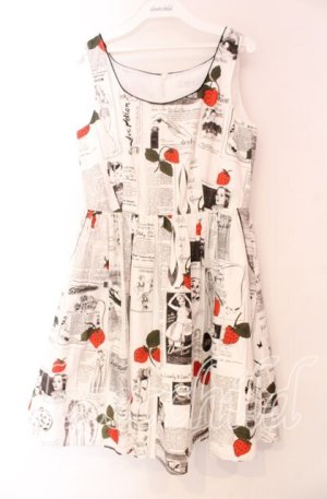 画像: MILK / ビューティーニュースワンピース  ホワイトニュース O-25-11-17-078-ML-OP-OW-OS