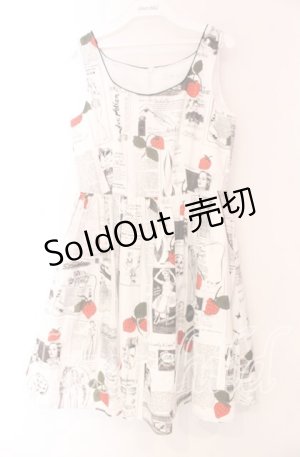 画像: MILK / ビューティーニュースワンピース  ホワイトニュース O-25-11-17-078-ML-OP-OW-OS