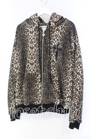 画像: REFLEM / アニマルクロス刺繍ZIPパーカー F ブラウン O-25-11-17-080-PU-TO-OW-OS