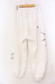 画像3: REFLEM / スパイダープリントスウェットパンツ F ホワイト O-25-11-17-016-PU-PA-OW-ZT457 (3)