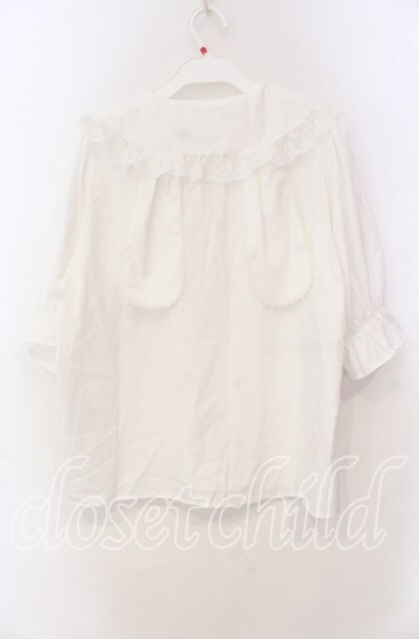 画像3: Alice Mashiro / うさ耳ブラウス L シロ O-25-11-18-032-LO-BL-OW-ZT332 (3)
