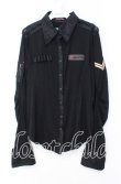 画像1: Qutie Frash / ミリタリーシャツ  ブラック O-25-11-18-036-QU-TO-IG-OS (1)