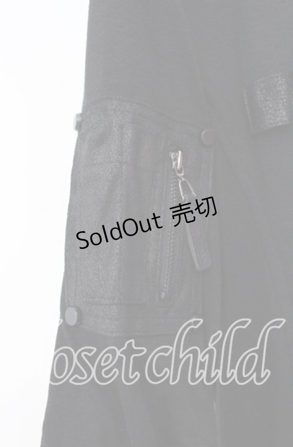 画像4: Qutie Frash / ミリタリーシャツ  ブラック O-25-11-18-036-QU-TO-IG-OS (4)