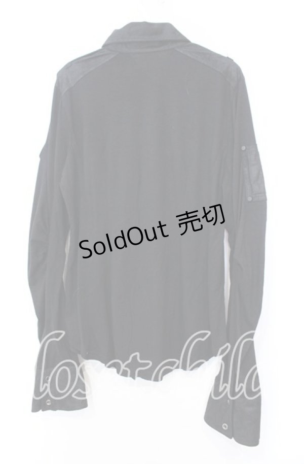 画像5: Qutie Frash / ミリタリーシャツ  ブラック O-25-11-18-036-QU-TO-IG-OS (5)