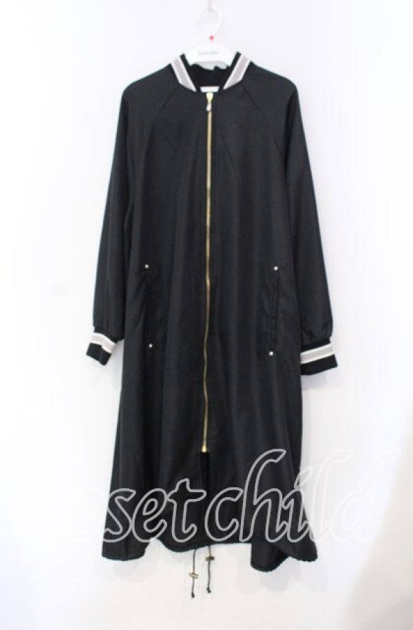 画像1: axes femme / ラグランロングＭＡ－１ M クロ O-25-11-18-005-AX-CO-OW-OS (1)