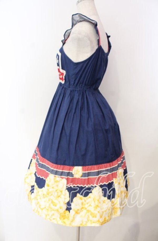 画像4: Emily Temple cute / エアーポップワンピース  ネイビー O-25-11-18-039-ET-OP-IG-OS (4)