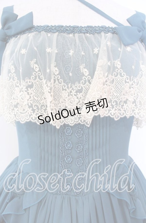 画像2: Mary Magdalene / ファルテットドレス  ピーコック O-25-11-18-043-CL-OP-IG-OS (2)