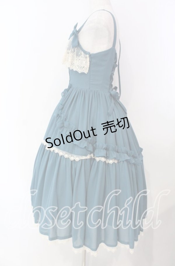 画像4: Mary Magdalene / ファルテットドレス  ピーコック O-25-11-18-043-CL-OP-IG-OS (4)