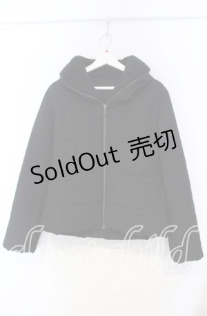 画像: axes femme / ショート中綿コート M クロ O-25-11-18-006-AX-CO-OW-OS