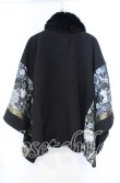画像3: Qutie Frash / ポンチョコート F ブラック O-25-11-18-050-QU-CO-OW-OS (3)