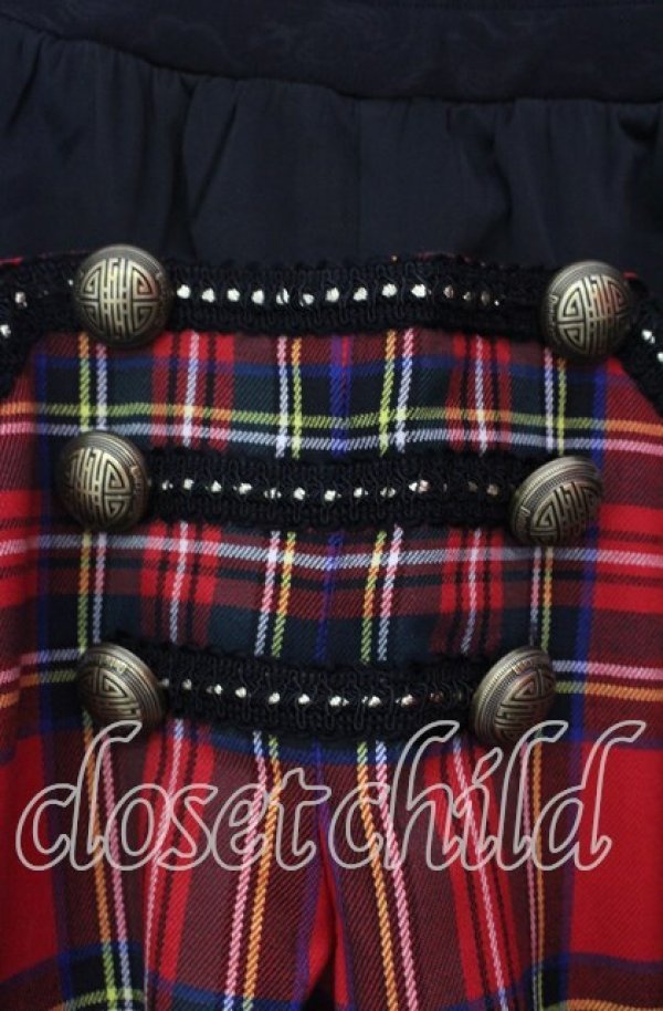 画像2: Qutie Frash / 8部丈パンツ  レッド O-25-11-18-066-QU-PA-OW-OS (2)