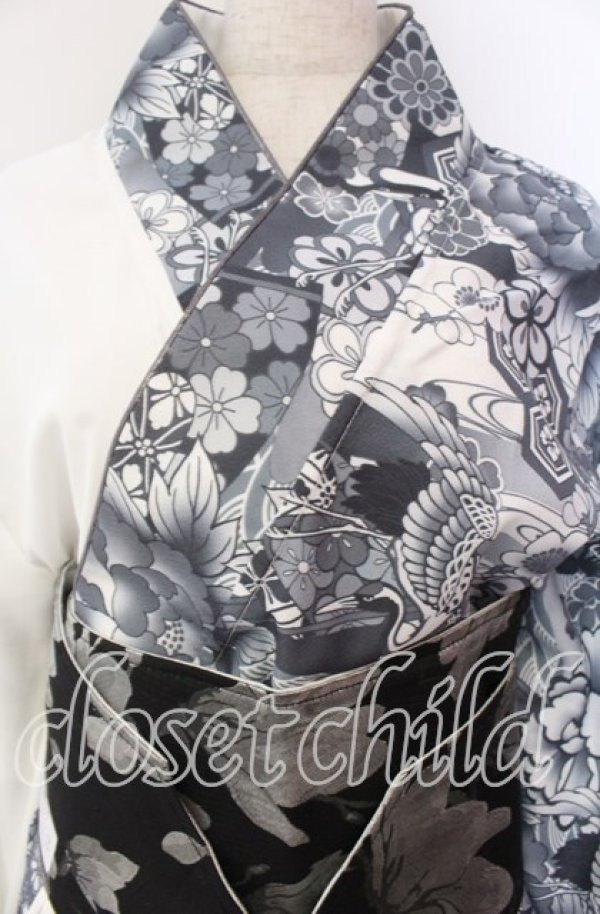 画像2: Qutie Frash / 2025 浴衣3点SET  ホワイト O-25-11-18-070-QU-OP-OW-ZT352 (2)