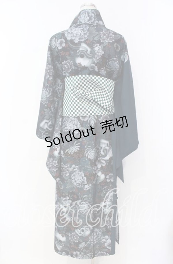 画像4: Qutie Frash / 2025 浴衣3点SET  グリーン O-25-11-18-072-QU-OP-OW-ZT352 (4)