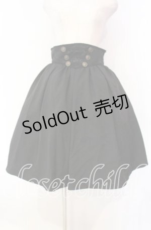 画像: MIHO MATSUDA / コルセット風スカート  ブラック O-25-11-18-073-GO-SK-IG-OS