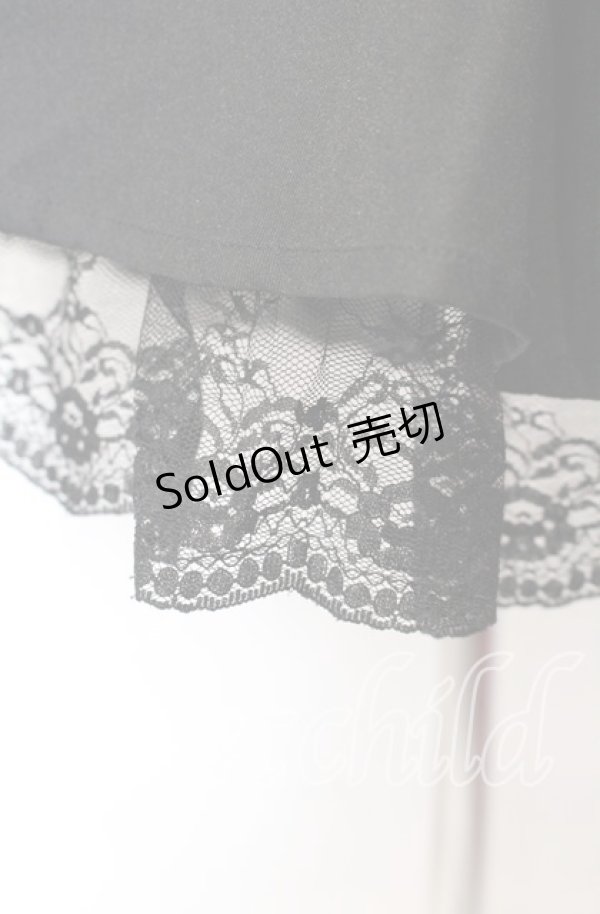 画像3: axes femme / タック入りミディスカート  クロ O-25-11-18-076-AX-SK-IG-OS (3)