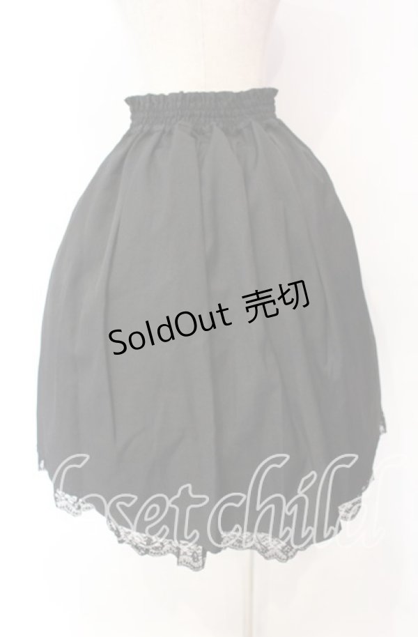 画像5: axes femme / タック入りミディスカート  クロ O-25-11-18-076-AX-SK-IG-OS (5)