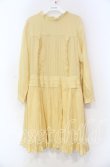 画像1: Jane Marple / Dobby cloth colette dress ドレス Ｍ イエロー O-25-11-18-079-JM-OP-IG-OS (1)