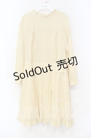 画像: Jane Marple / Dobby cloth colette dress ドレス Ｍ イエロー O-25-11-18-079-JM-OP-IG-OS