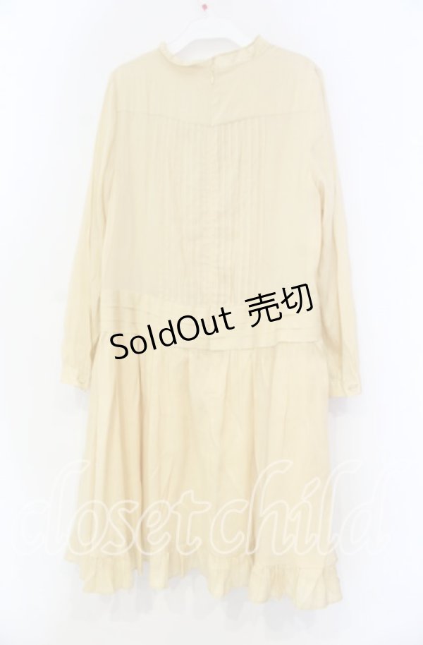 画像3: Jane Marple / Dobby cloth colette dress ドレス Ｍ イエロー O-25-11-18-079-JM-OP-IG-OS (3)