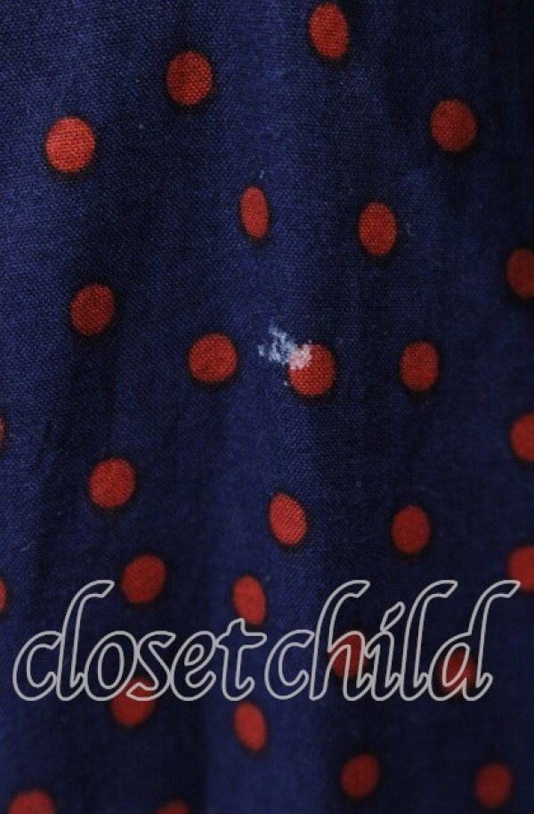 画像5: Jane Marple / ランダムドットのステラワンピース Ｍ ネイビー O-25-11-18-082-JM-OP-IG-OS (5)