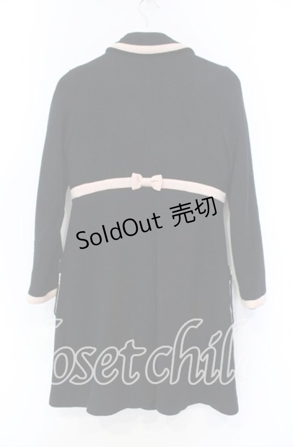 画像3: MILK / Dollyコート  クロ×ピンク O-25-11-18-083-ML-CO-IG-OS (3)